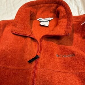Columbia Red Fleece Jacket